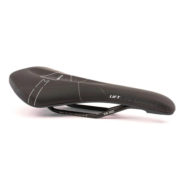 Chromag Lift Saddle Synth Top CrMo Rails - Black/Gray