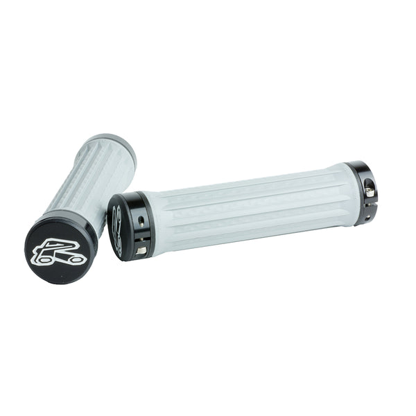 Renthal Traction Soft Grips 130mm Light Grey