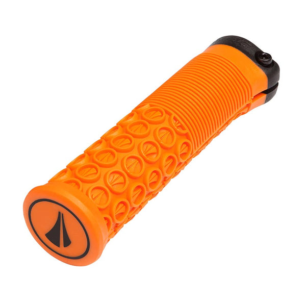 SDG Thrice 33 Lock-On MTB Grips - Orange