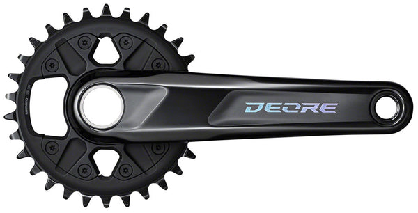 Shimano Deore FC-M6120-1 Crankset - 175mm 12-Speed 32t Black