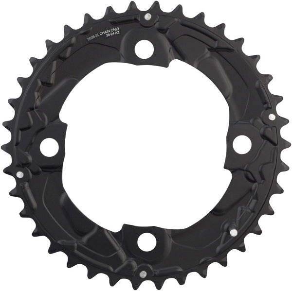 Shimano Deore FC-M617 Chainring - 38t 10-Speed 104mm BCD For 38-24t Set