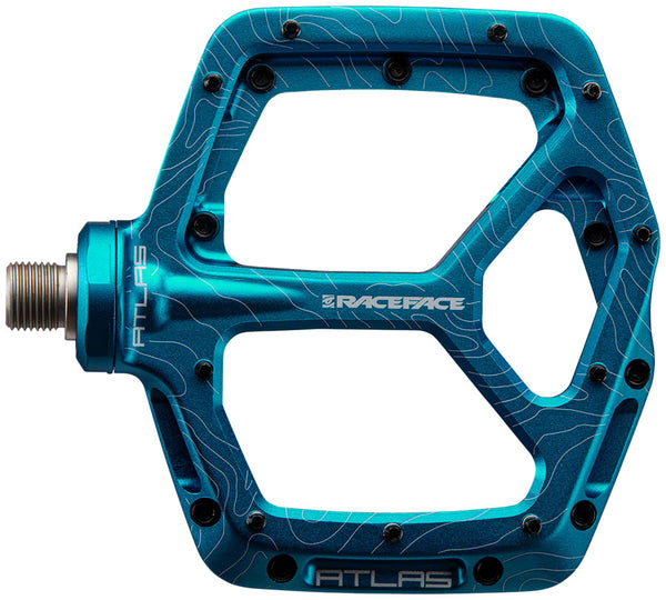 RaceFace Atlas Pedals - Platform Aluminum 9/16" Turquoise